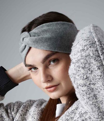 Beechfield Twist Knit Headband - GYM - ONE